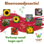Bloemzaadjes actie